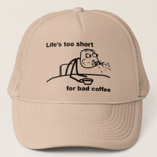 Casquette Café incorrect