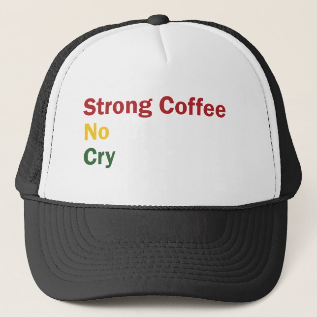 Casquette Café Rasta (Devant)