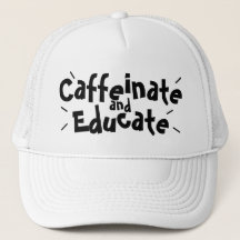 Caffeinate et instruire amusant dire cadeau enseig