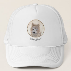 Casquette Cairn Terrier Peinture Chiot - Art Chien original
