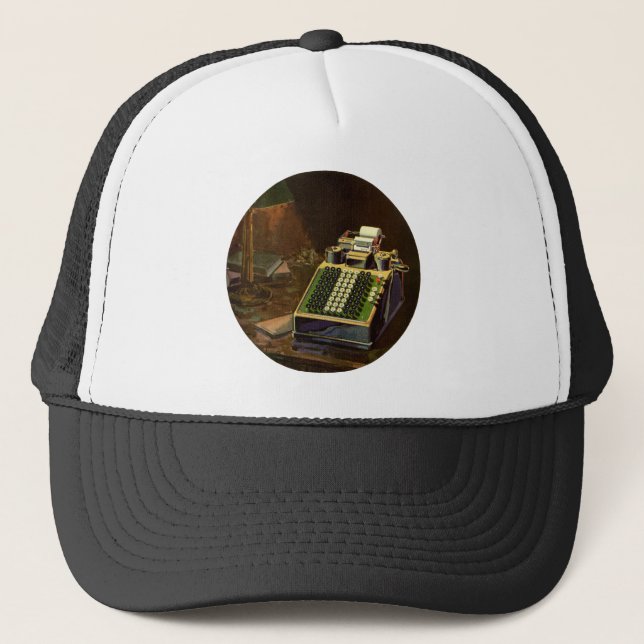Casquette Calculatrice comptable Comptometer d'entreprise vi (Devant)