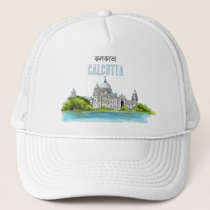 Casquette Calcutta "Mémorial Victoria" Kolkata Bengali