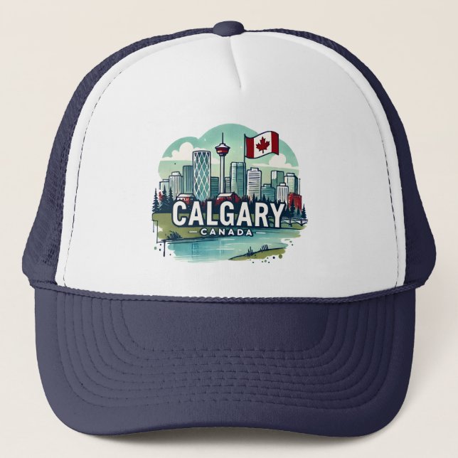 Casquette Calgary Alberta Canada (Devant)