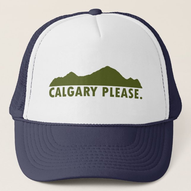 Casquette Calgary Please (Devant)