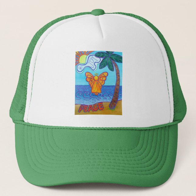 Casquette California Beach Angel (Devant)