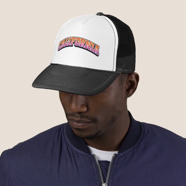 Casquette Californie (En situation)