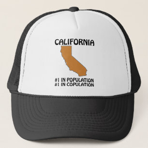Casquette Californie - #1 en population, #1 en copulation