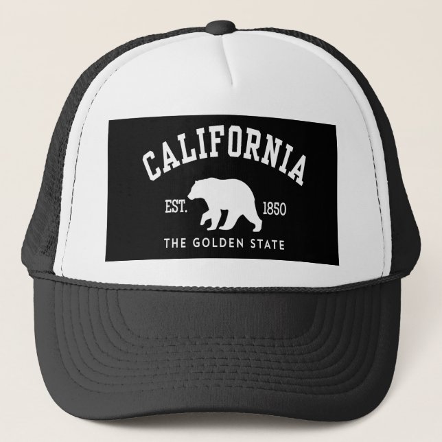 Casquette Californie CA Ours (Devant)