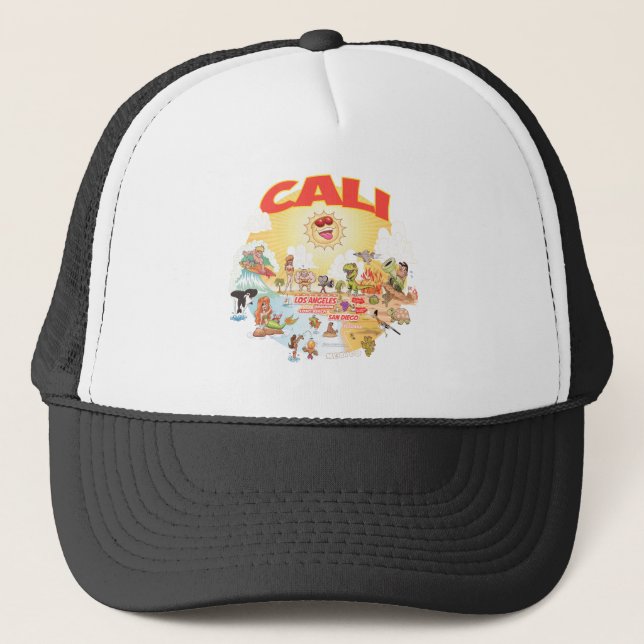 Casquette Californie du Sud CALI (Devant)