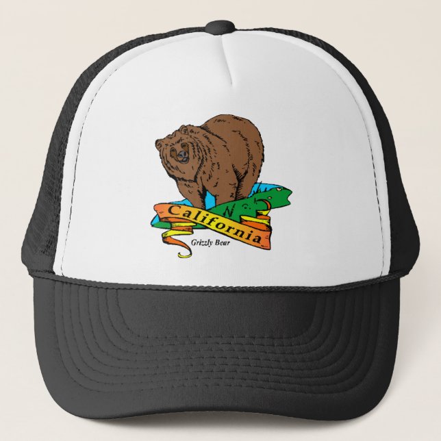 Casquette Californie Grizzly (Devant)