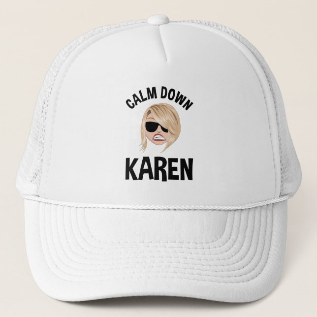 Casquette Calme Karen (Devant)