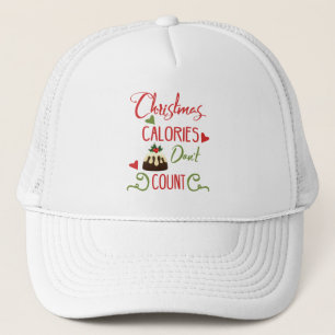 Casquette calories de noel ne comptent pas citation de vacan