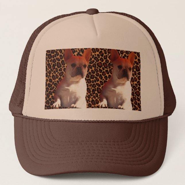Casquette Calot Bouledogue Français (Devant)