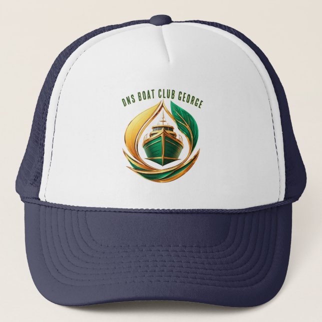 Casquette Calot de bateau nautique en maille (Devant)