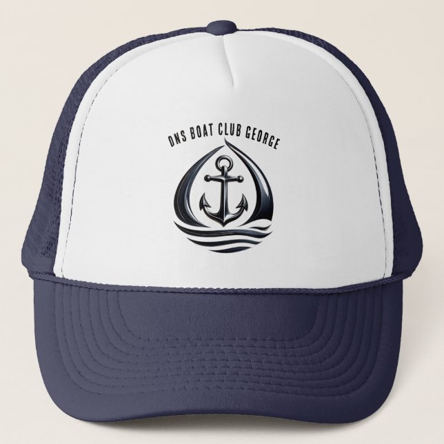 Casquette Calot de bateau nautique en maille (Devant)