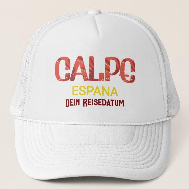 Casquette Calpe Espagne calp (Devant)