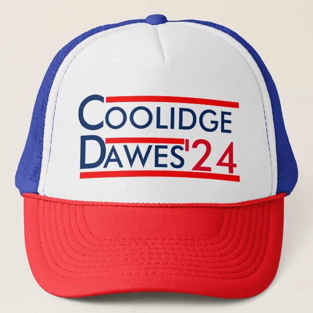 Casquette Calvin Coolidge pour le président 1924 (Devant)