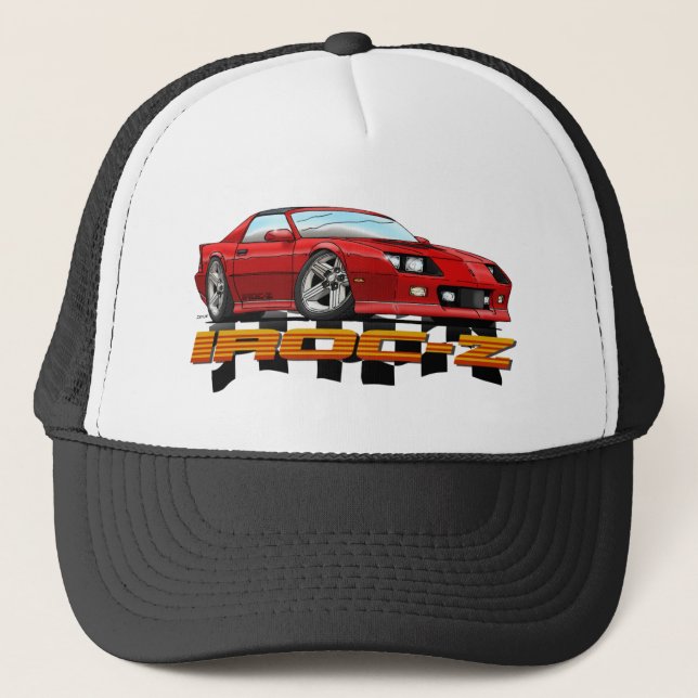 Casquette CAMARO_IROC_Z_red (Devant)
