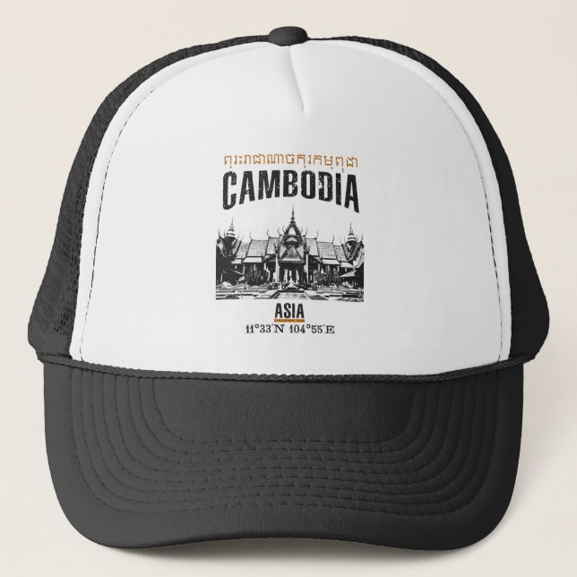 Casquette Cambodge (Devant)