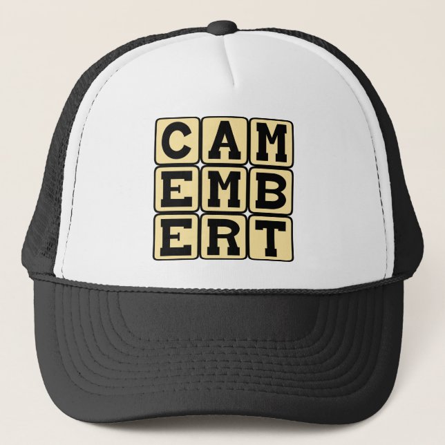 Casquette Camembert, fromage doux (Devant)