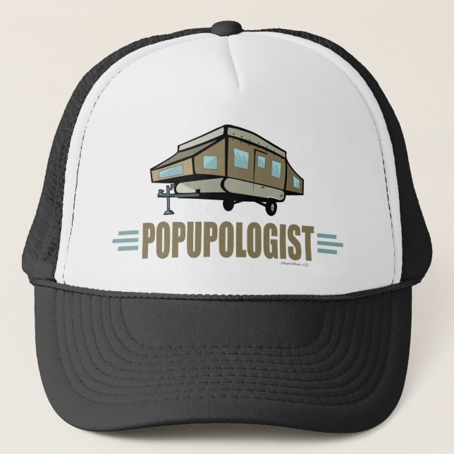 Casquette Caméra de pop up humoristique (Devant)