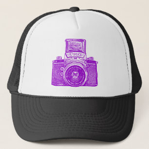 Casquette Caméra est-allemande - violet