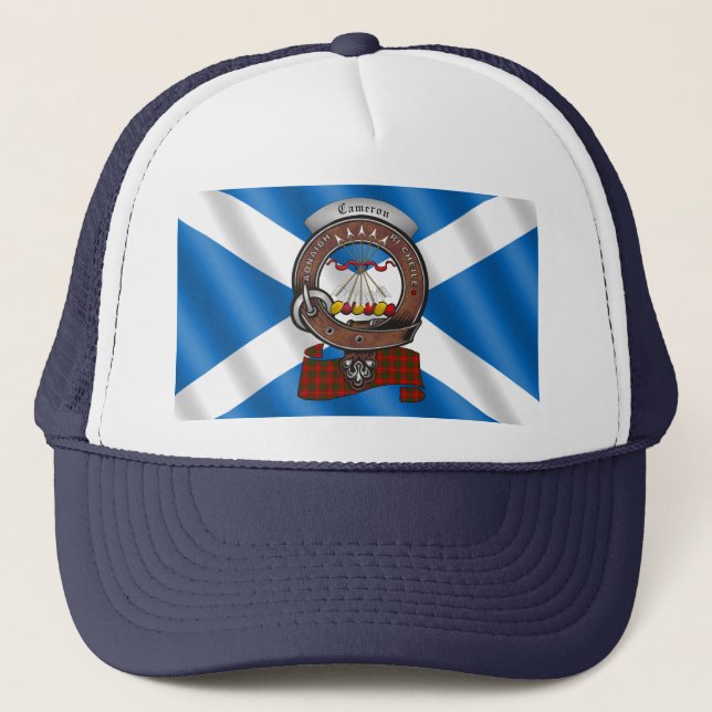 Casquette Caméron Clan Badge Trucker Chapeau (Devant)