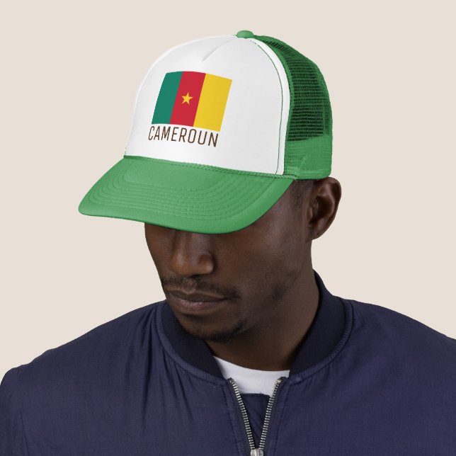 Casquette Cameroon Flag (En situation)