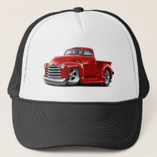 Casquette Camion 1950-52 de rouge de Chevy