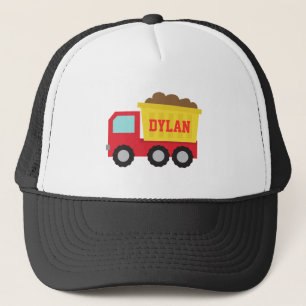 Casquette Camion à benne coloré, véhicule de construction po