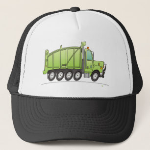 Casquette Camion à vidange lourd vert