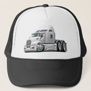 Casquette Camion de blanc de Kenworth 660