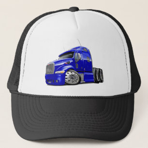 Casquette Camion de bleu de Peterbilt