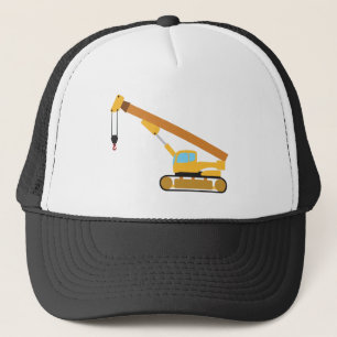 Casquette Camion de construction de grue