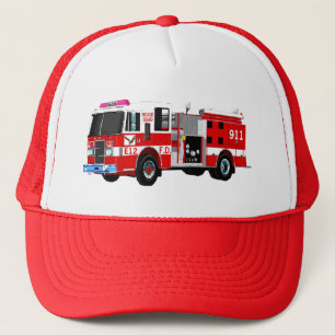 CASQUETTE CAMION DE POMPIERS