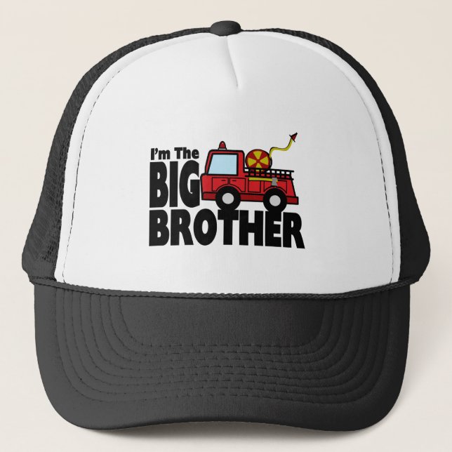 Casquette Camion d'incendie Big Brother (Devant)