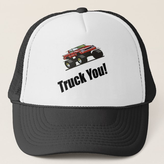 Casquette Camion drôle vous cadeaux de T-shirts (Devant)