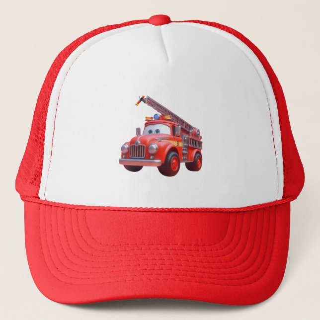 Casquette Camion feu mou (Devant)