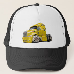 Casquette Camion jaune de Peterbilt