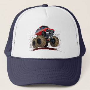 Casquette Camion monstre de dessin animé