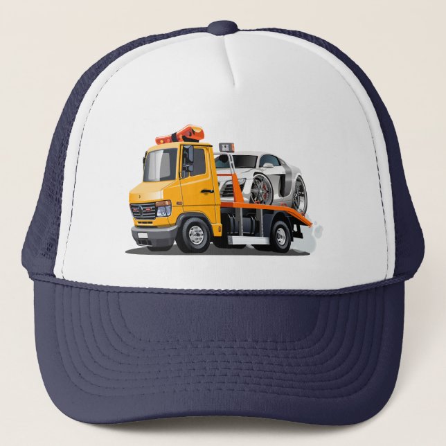 Casquette Camion remorque de dessin (Devant)