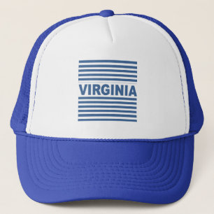 casquette camionneur blanc royal VIRGINIA