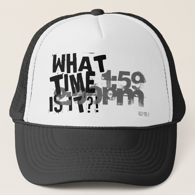 Casquette [camionneur de 14h] (Devant)