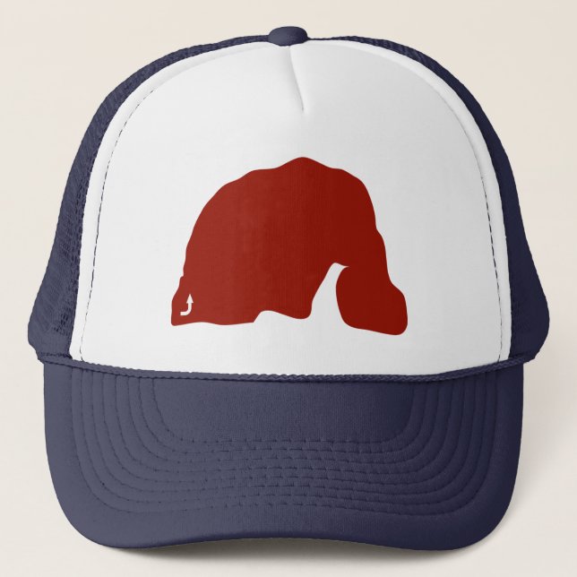 Casquette Camionneur de bloc de circuit d'éléphant (Devant)