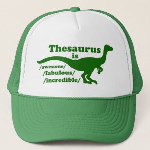 Casquette Camionneur de Thesaurus Dinosaur