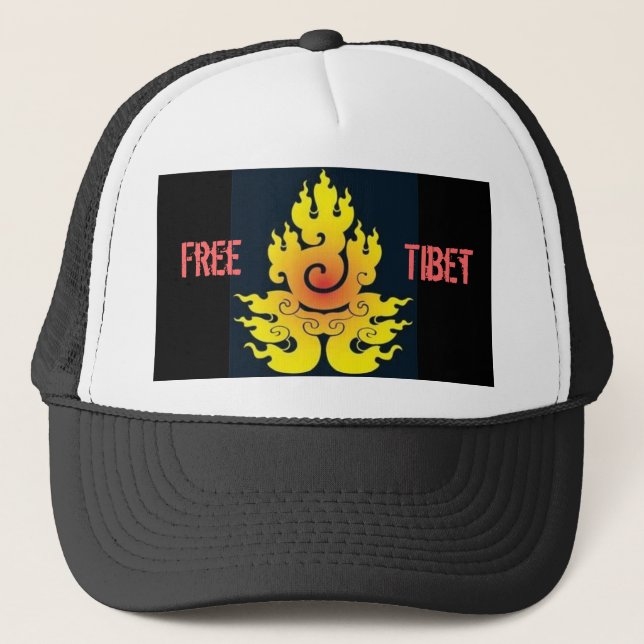 Casquette Camionneur libre du Thibet (Devant)