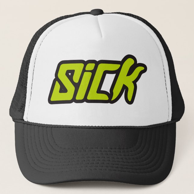 Casquette camionneur malade (Devant)