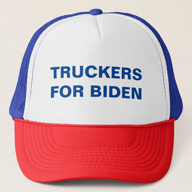 Casquette CAMIONS POUR BIDEN - Chapeau de camion (Devant)
