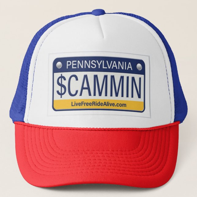 Casquette $cammin-licate plate trucker hat (Devant)