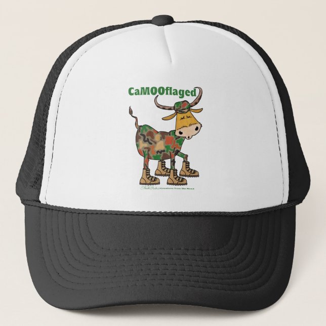 Casquette Camouflage Bull (Devant)